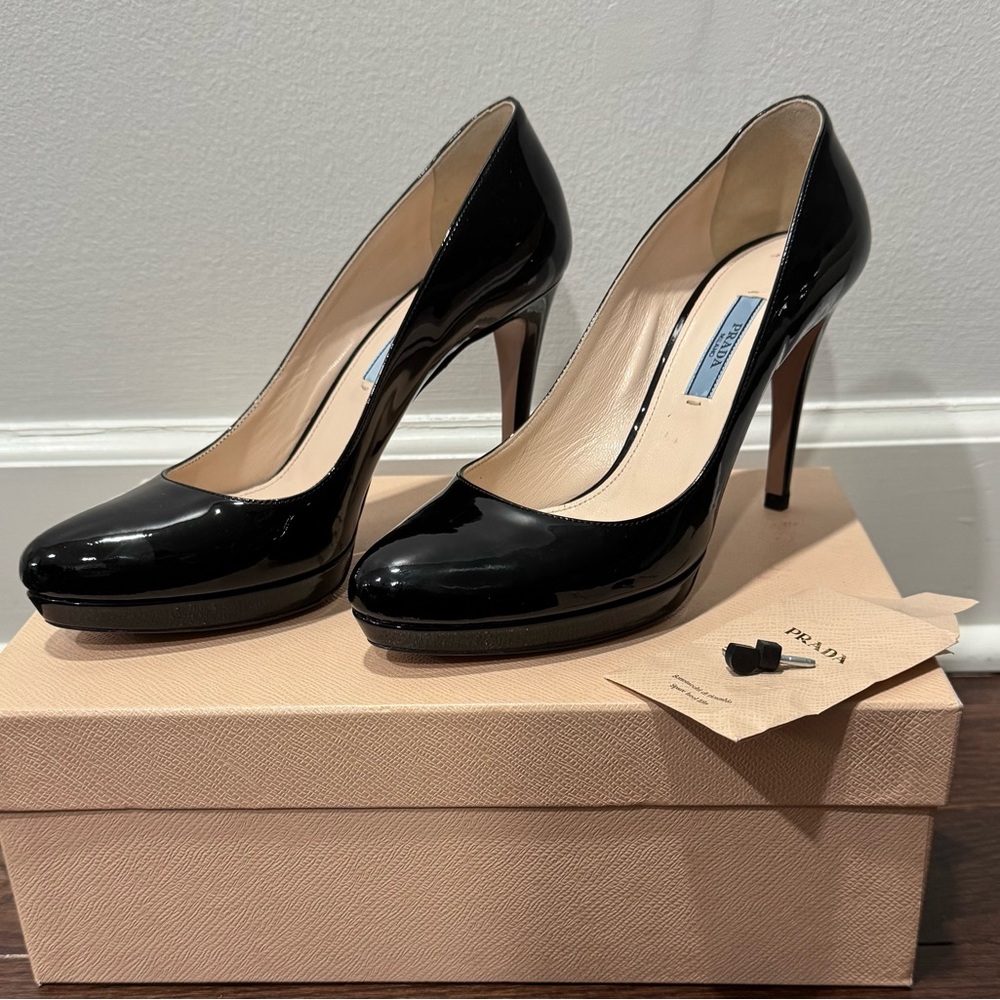 Prada Patent Leather Pump